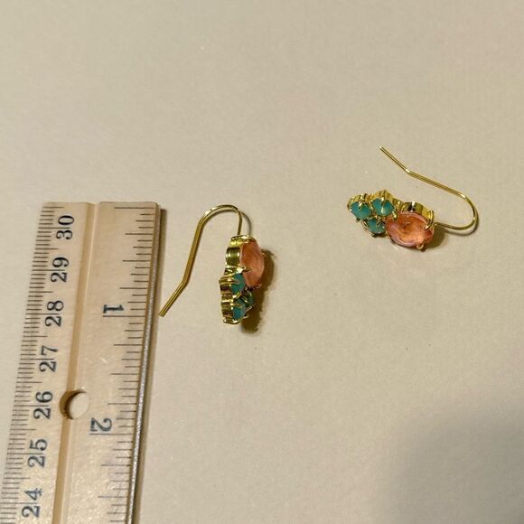 Crystal drop earrings N787 - Picture 5 of 5